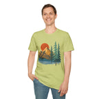 Mountain Sunset Tee - Red Sun Pines Graphic T-Shirt
