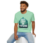 "Get Lost in Nature" Pine Trees T-Shirt