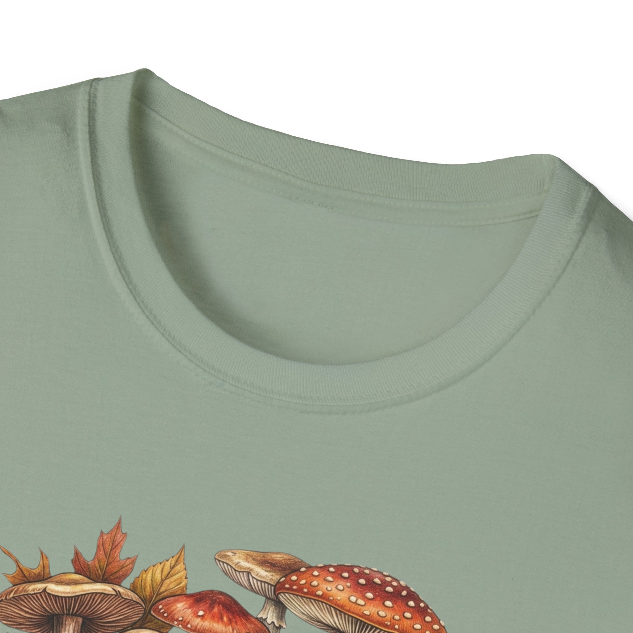 Mushroom & Autumn Leaves T-Shirt