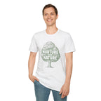 "Nurture Our Nature" Tree T-Shirt – Eco-Friendly Conservation Tee Shirt