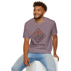 Floral Motif "Nature Is Home" T-Shirt