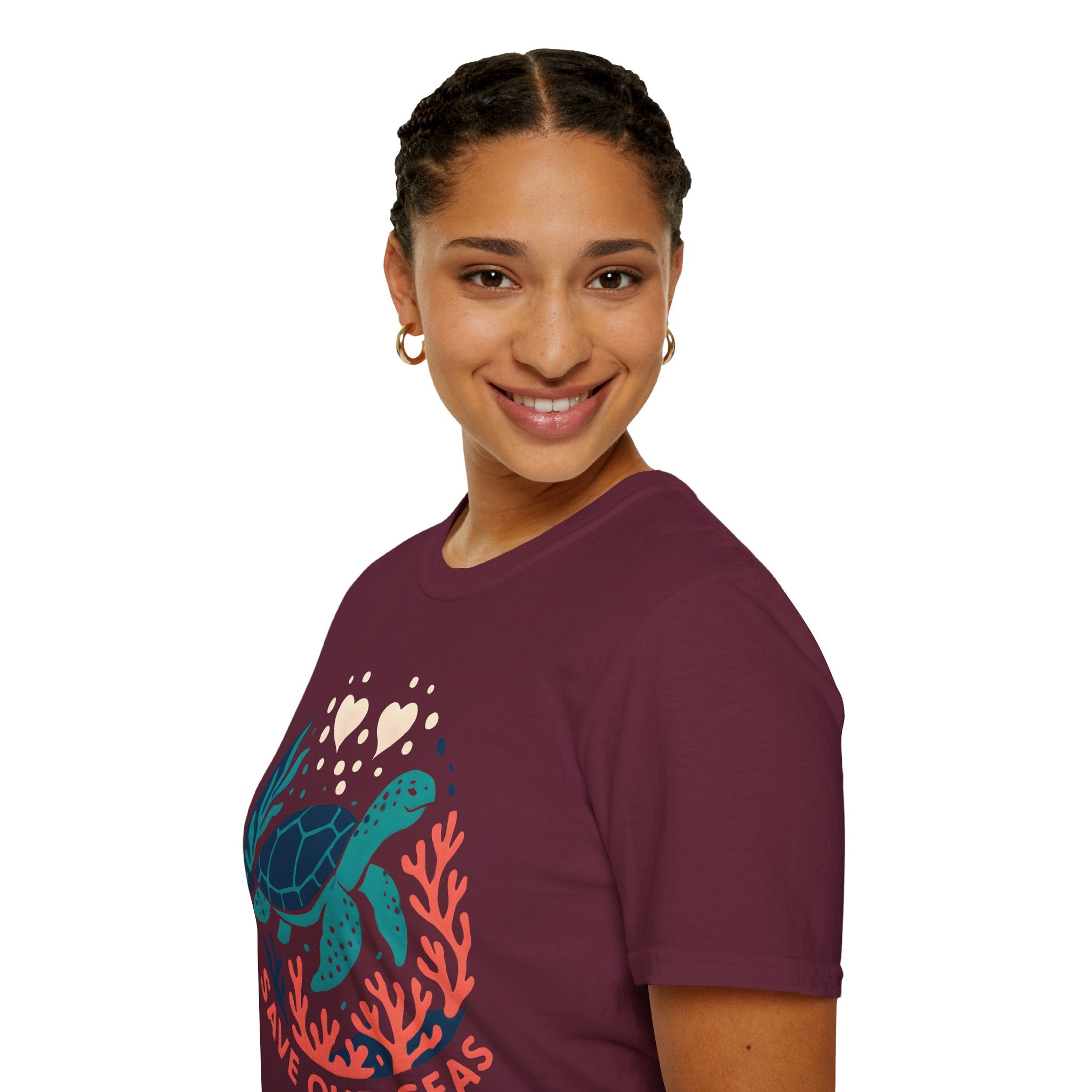 Save Our Seas Sea Turtle T-Shirt — Ocean Conservation Tee