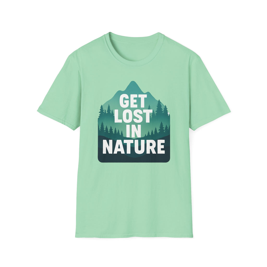 "Get Lost in Nature" Pine Trees T-Shirt