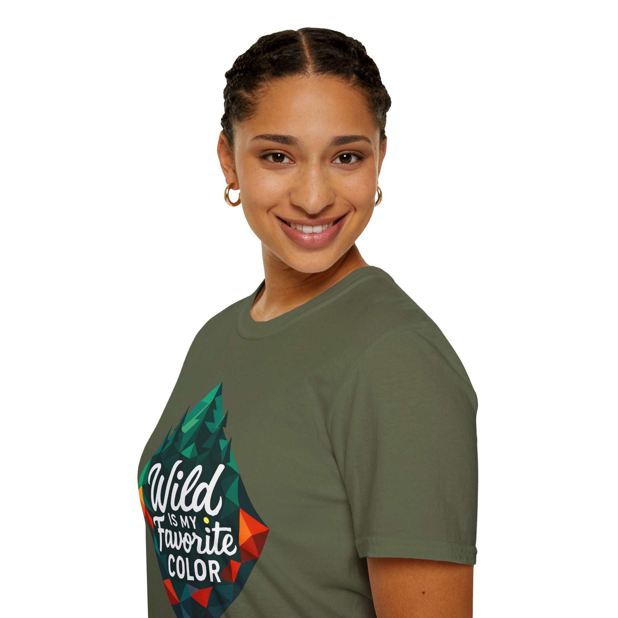 Wild Is My Favorite Color Diamond T-Shirt — Pines & Geometric Logo