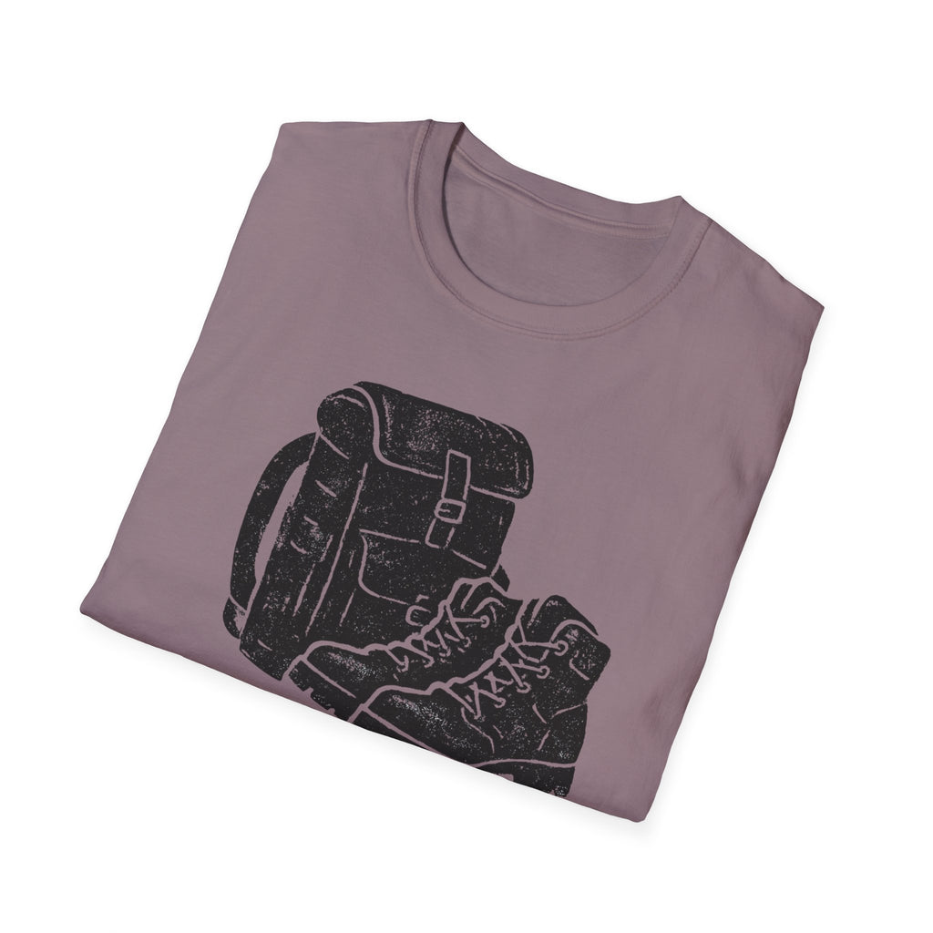 Boots & Backpack "I'd Rather Be Hiking" T-Shirt
