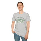 "Take A Hike & Breathe It In" Outdoor Hiking Graphic Tee