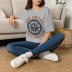 "The Great Outdoors" Compass Graphic Tee Shirt