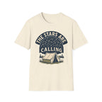 "The Stars Are Calling" Camping Tent Stargazing T-Shirt