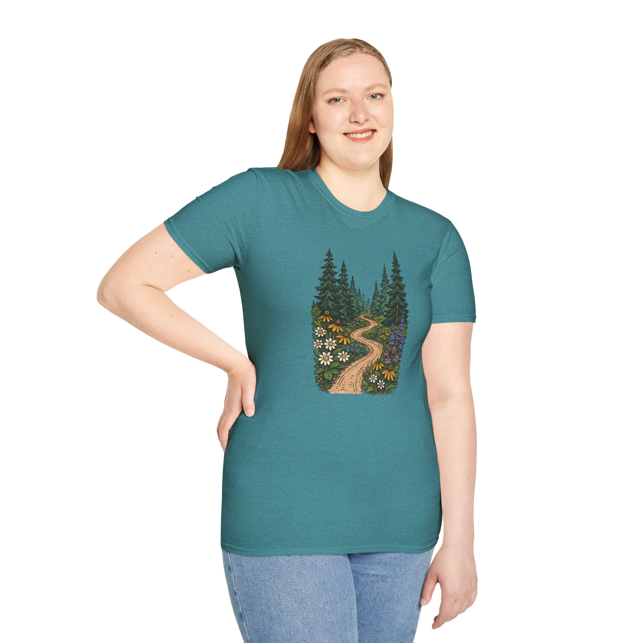 Winding Forest Path T-Shirt