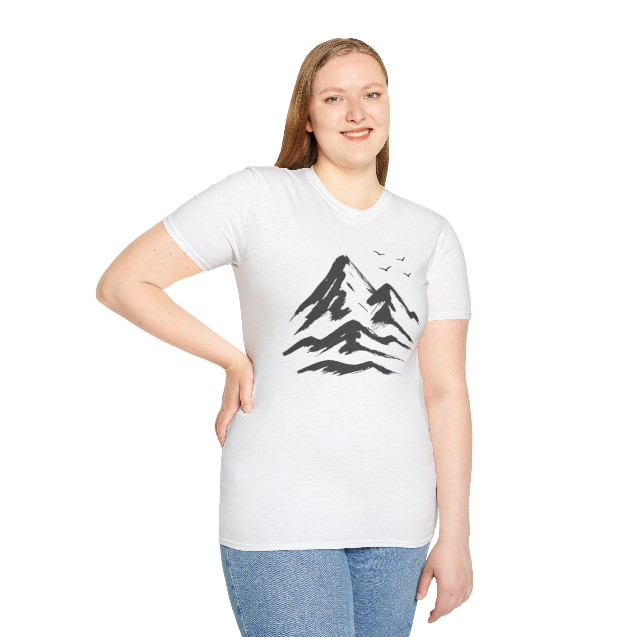 Mountains and Birds T-Shirt