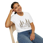 Camping Tent and Campfire T-Shirt