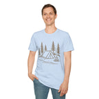 Camping Tent and Campfire T-Shirt