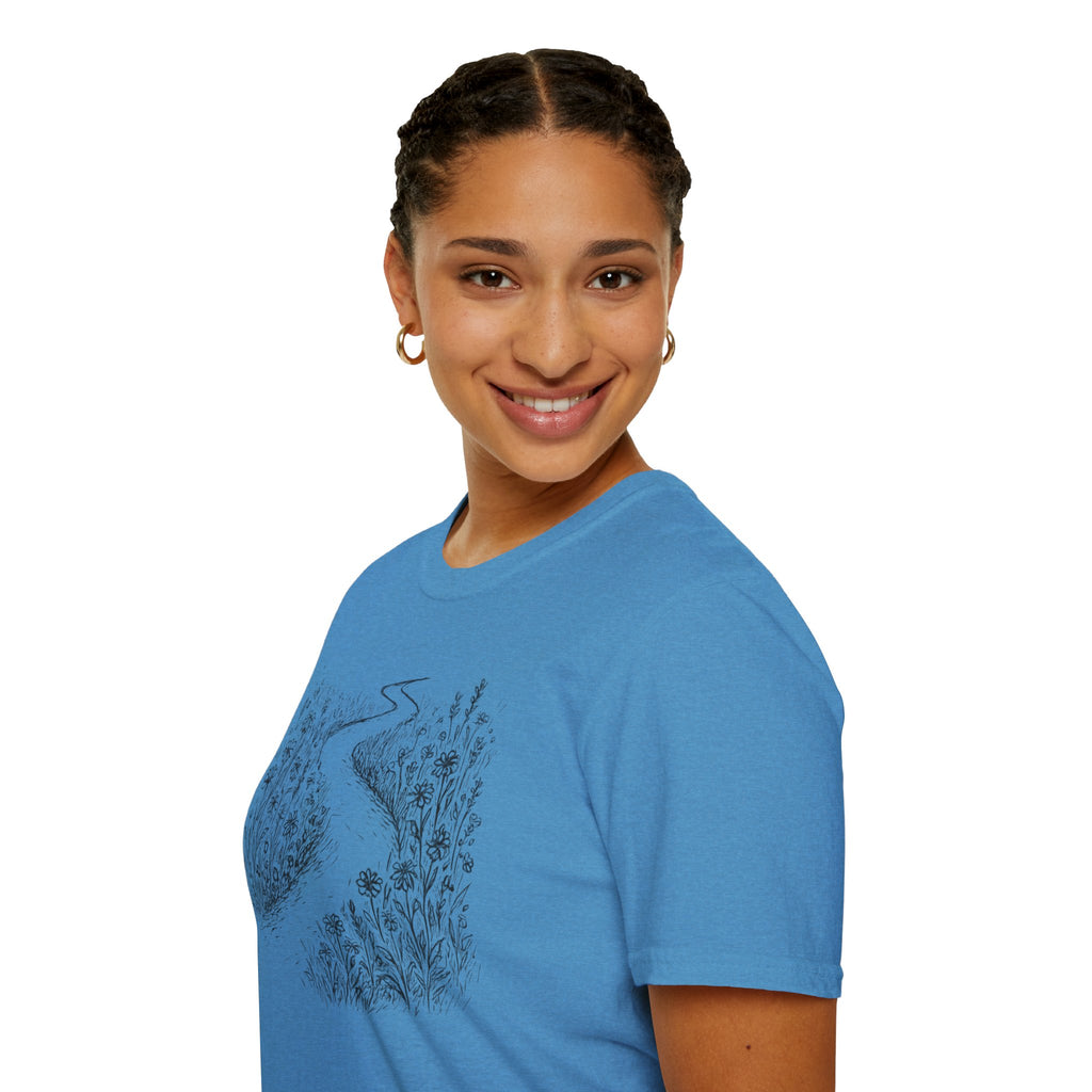Winding Path Through The Meadow T-Shirt