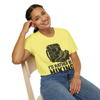 Boots & Backpack "I'd Rather Be Hiking" T-Shirt
