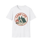 Camp Life T-Shirt — Tent & Campfire Outdoor Tee