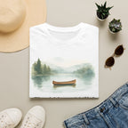 Find Your Wild Canoe T-Shirt — Lake Pine Trees Outdoor Adventure Tee