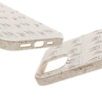 Biodegradable Phone Case — Eco-Friendly Forest Sketch Pattern