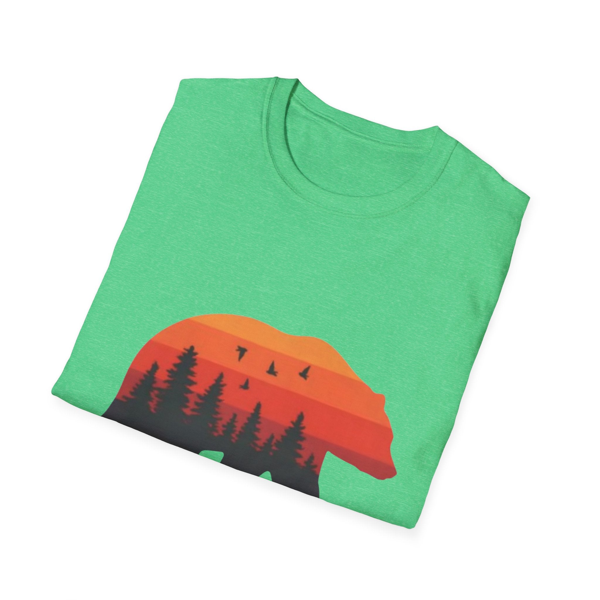 Bear Silhouette at Sunset T-Shirt