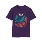 Save Our Seas Sea Turtle T-Shirt — Ocean Conservation Tee