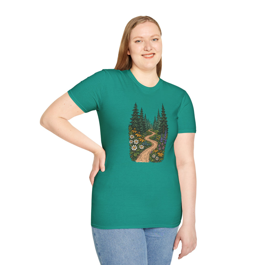 Winding Forest Path T-Shirt
