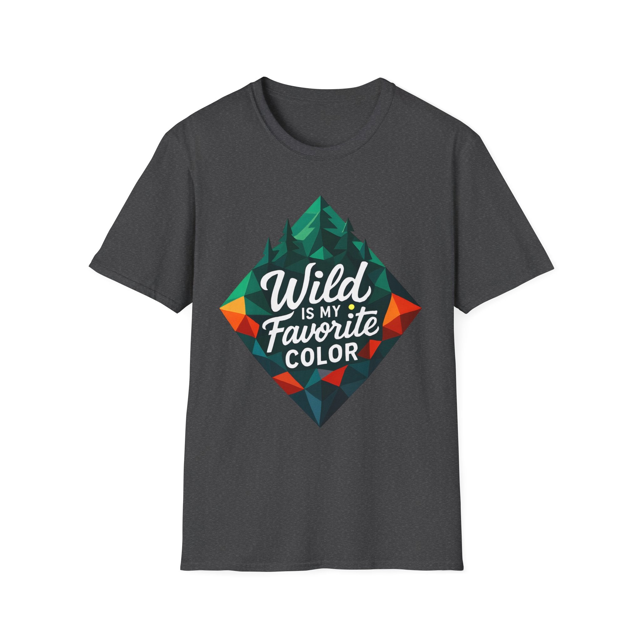 Wild Is My Favorite Color Diamond T-Shirt — Pines & Geometric Logo