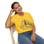Woodland Fox T-Shirt — Nature Forest Camping Graphic Tee