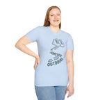 Boots with Footprints "Forever Outdoors" T-Shirt