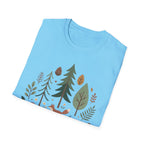 Woodland Fox T-Shirt — Nature Forest Camping Graphic Tee