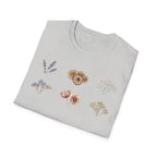 Floral Mini Bouquet T-Shirt — Vintage Botanical Graphic Tee