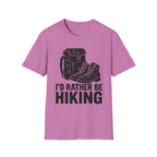 Boots & Backpack "I'd Rather Be Hiking" T-Shirt