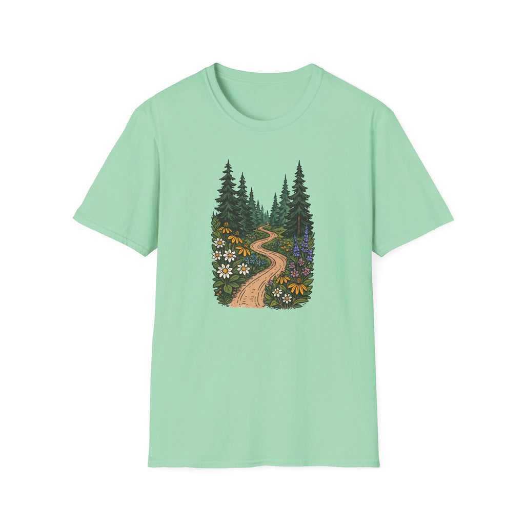 Winding Forest Path T-Shirt