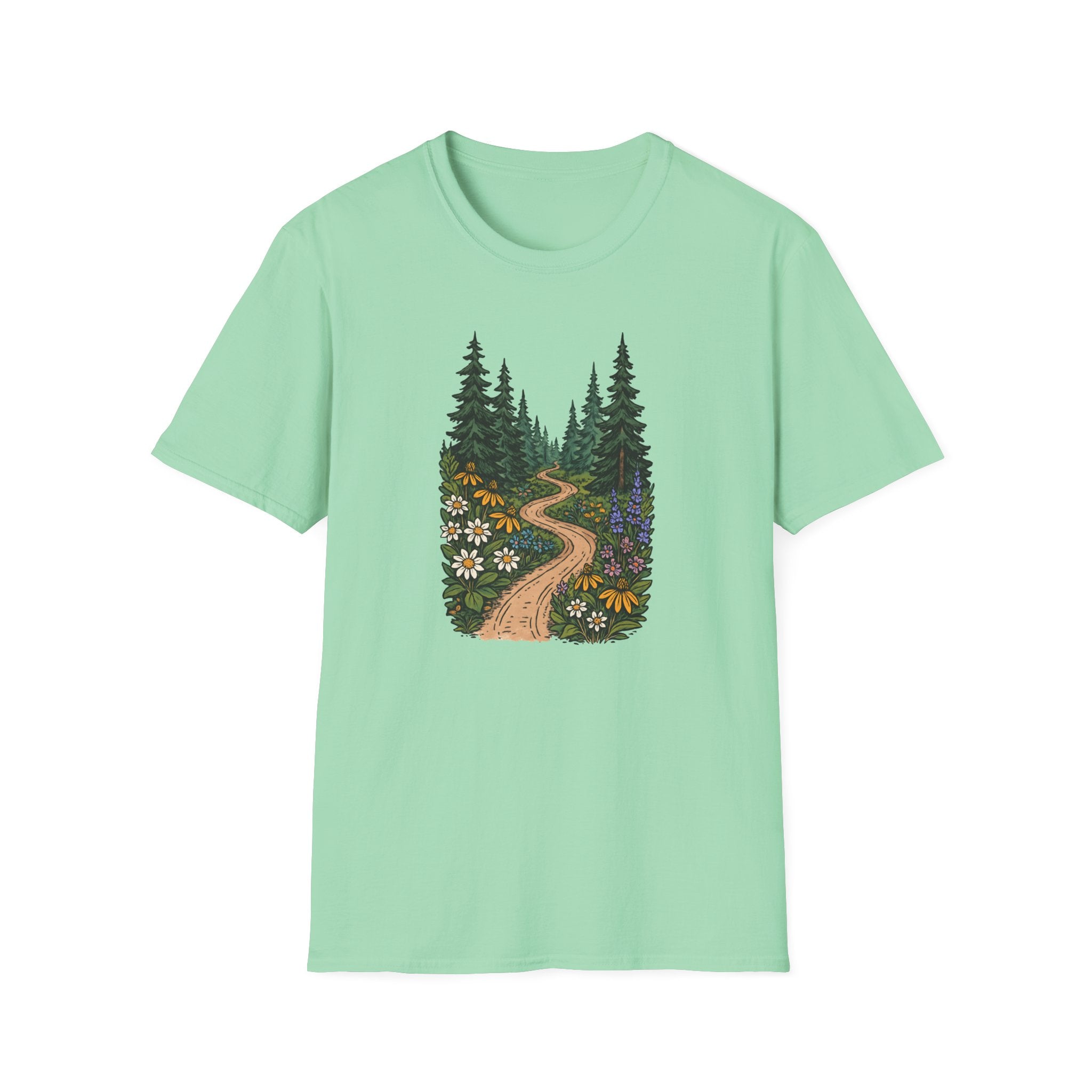 Winding Forest Path T-Shirt