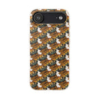 Eco-Friendly Phone Case — Vintage Camper Pattern Biodegradable iPhone Cover
