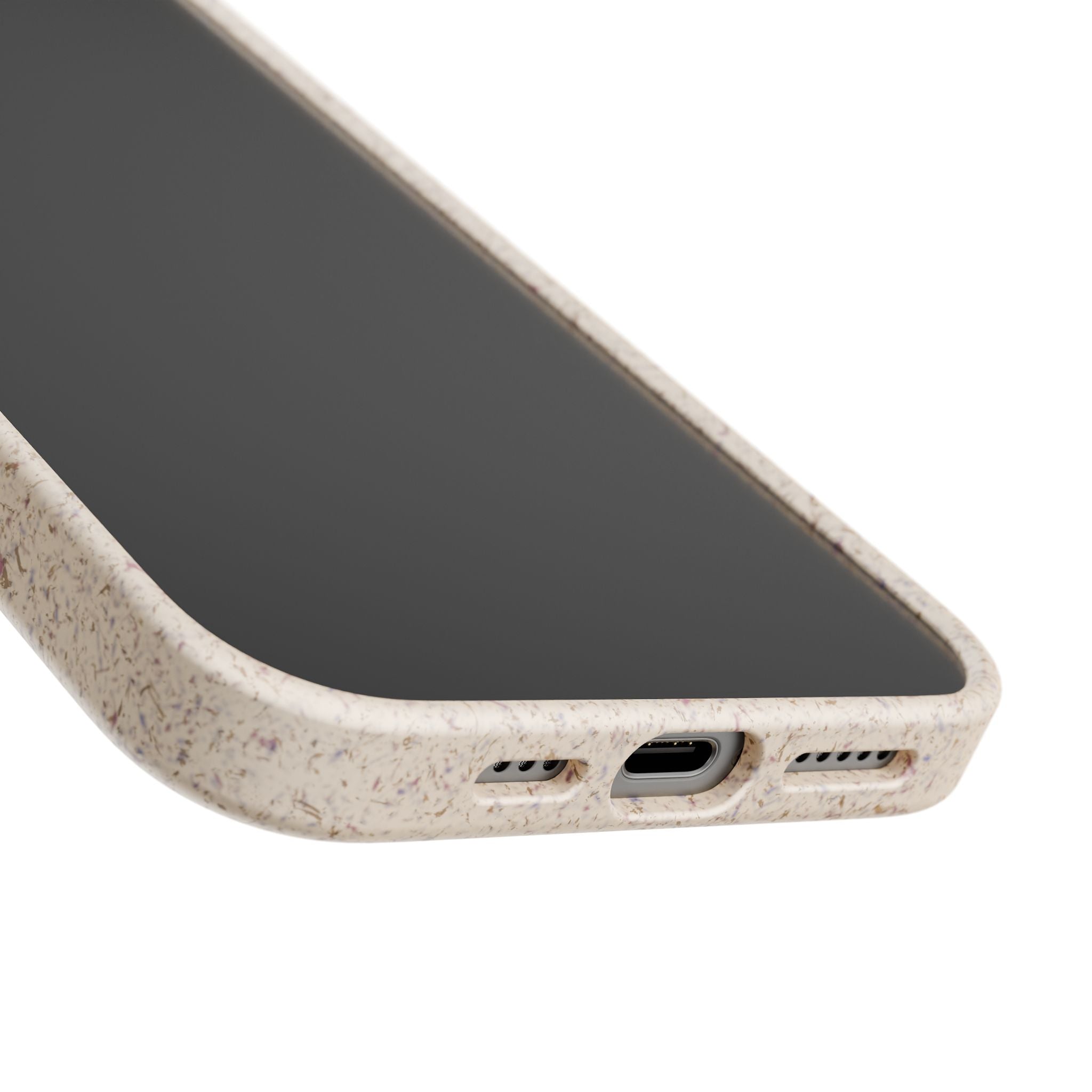 Biodegradable Phone Case — Eco-Friendly Forest Sketch Pattern