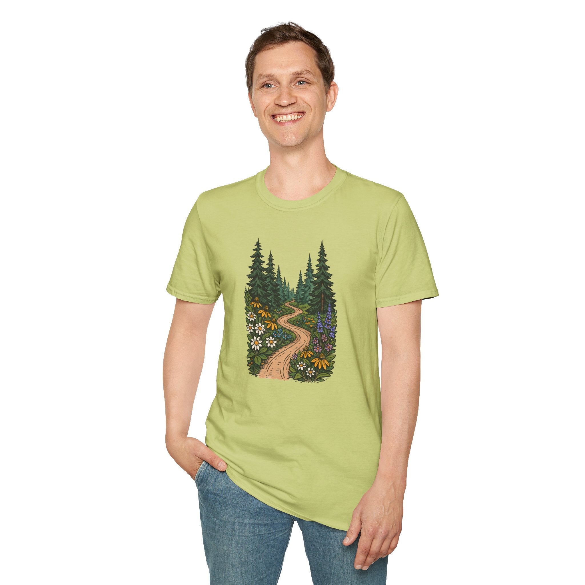 Winding Forest Path T-Shirt