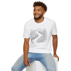 Winding Path Through The Meadow Floral T-Shirt