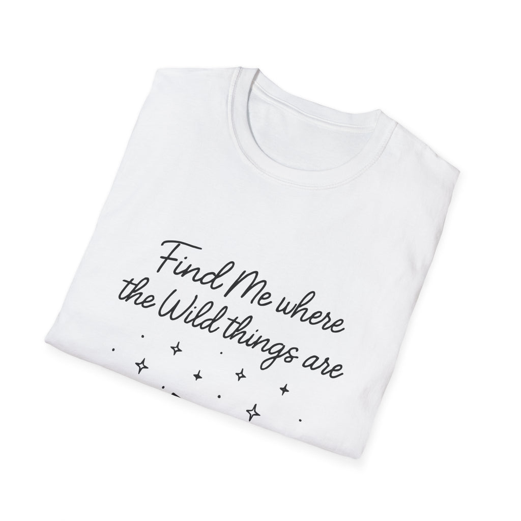Cursive Chalkboard Writing T-Shirt