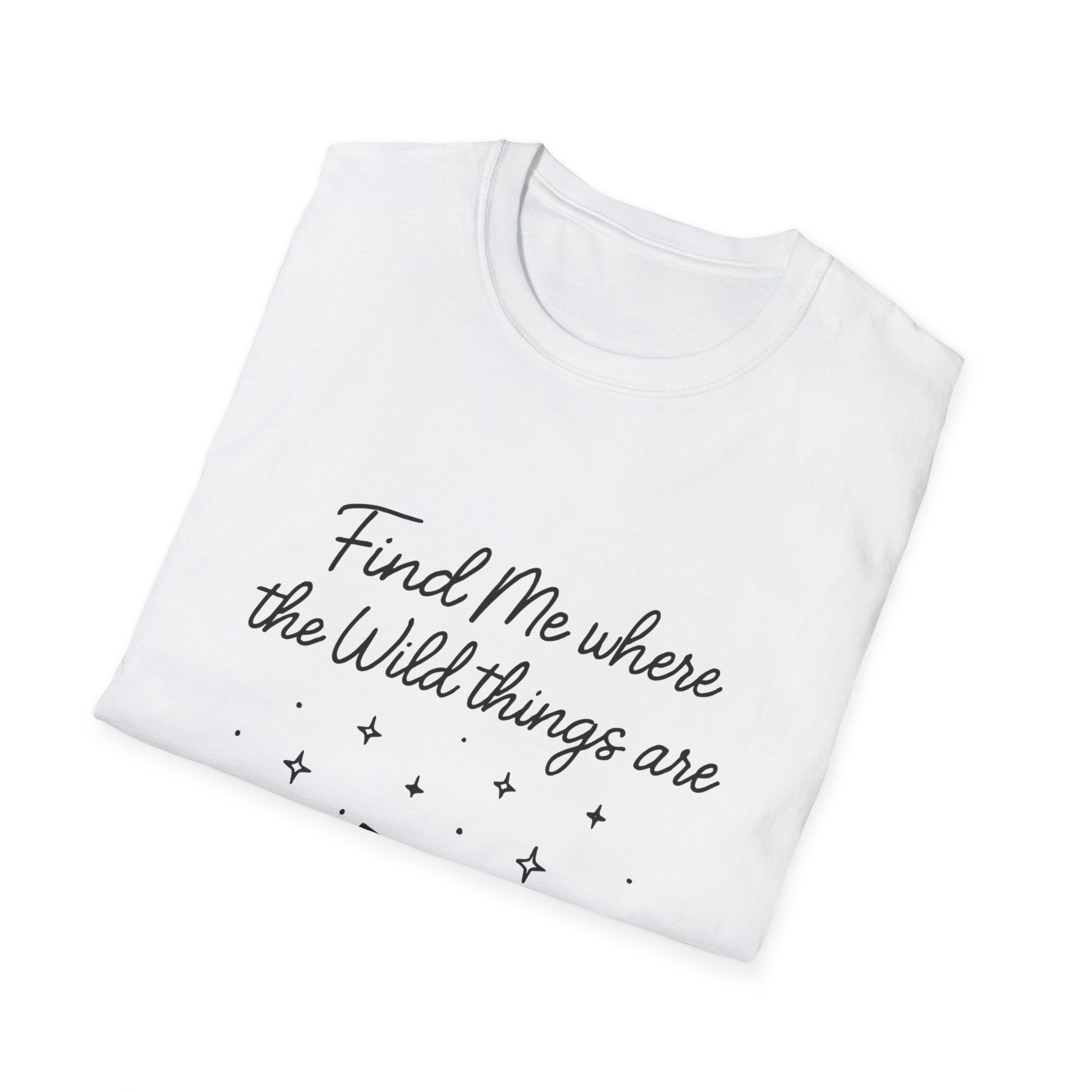 Cursive Chalkboard Writing T-Shirt