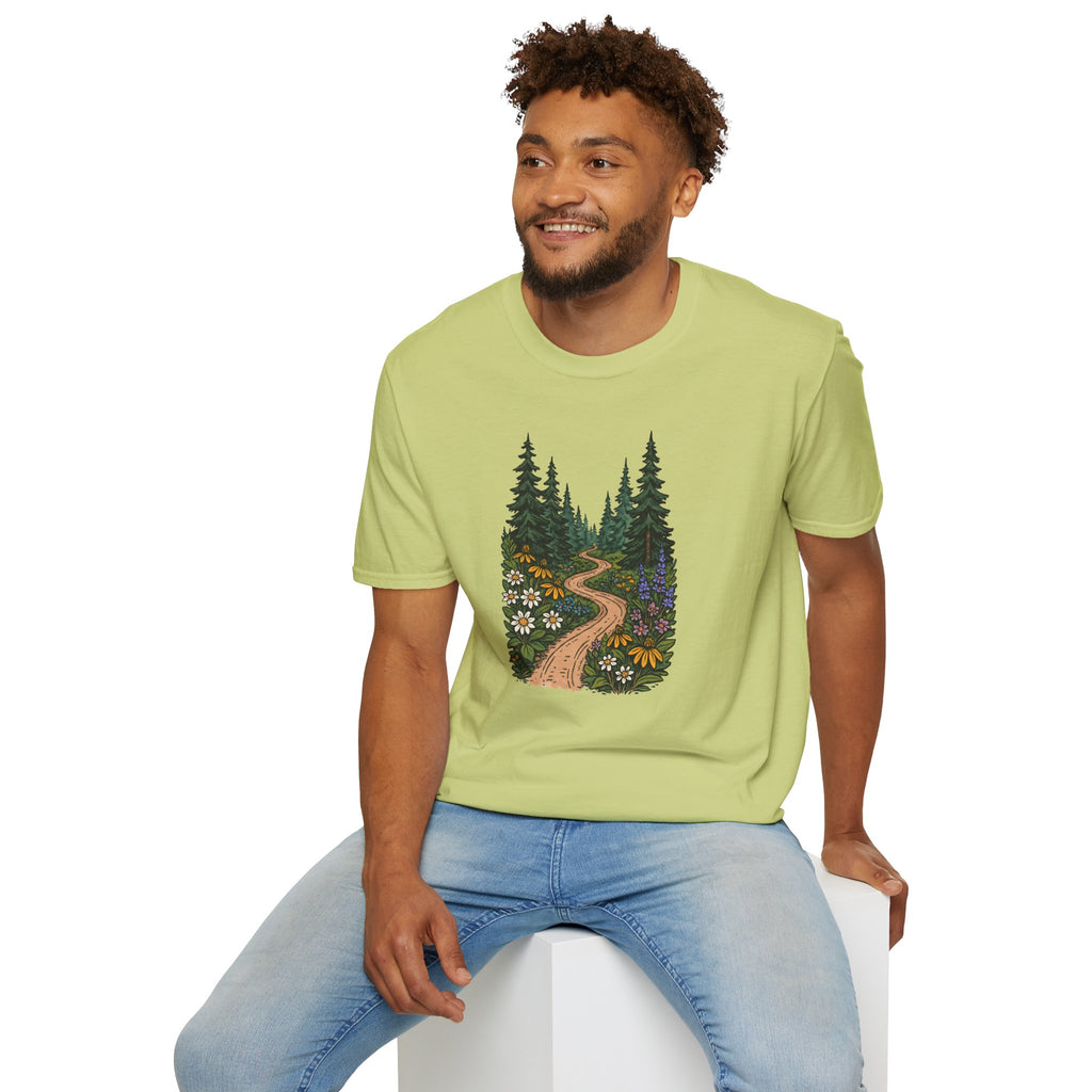 Winding Forest Path T-Shirt