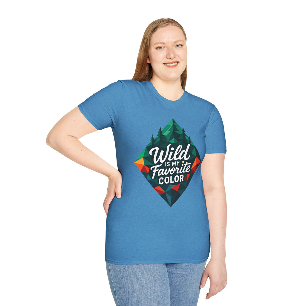 Wild Is My Favorite Color Diamond T-Shirt — Pines & Geometric Logo