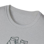 Boots with Footprints "Forever Outdoors" T-Shirt