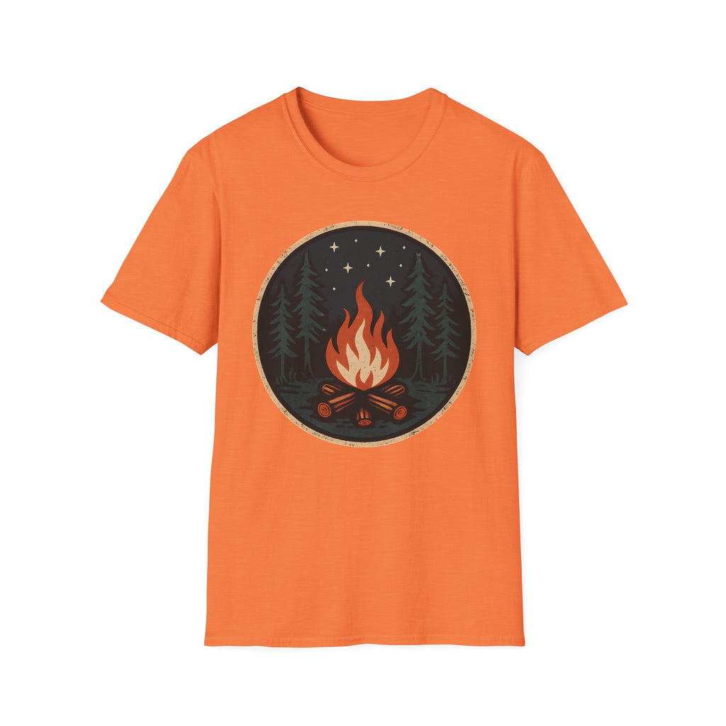 Forest Campfire at Night T-Shirt