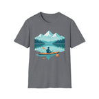 Kayaker on Serene Mountain Lake T-Shirt