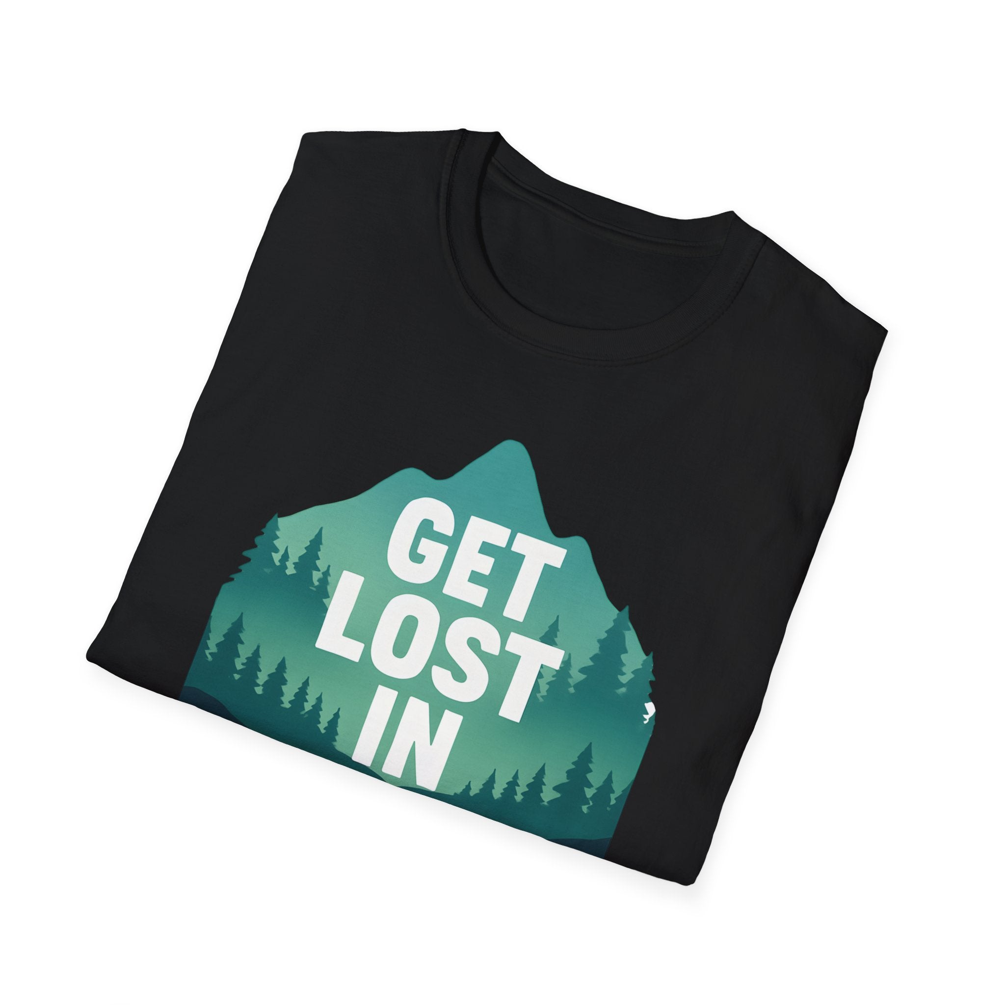 "Get Lost in Nature" Pine Trees T-Shirt