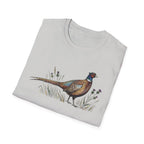 Pheasant Graphic T-Shirt — Vintage Game Bird Tee for Hunters & Nature Lovers