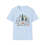 Woodland Fox T-Shirt — Nature Forest Camping Graphic Tee