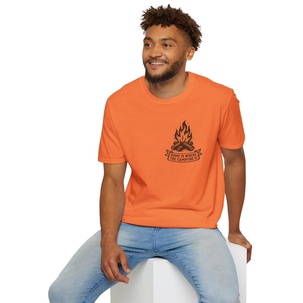 "Home Is Where The Campfire Is" T-Shirt