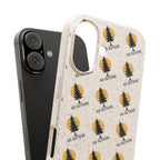 Biodegradable Phone Case — 'Go Outside' Recycled Eco-Friendly iPhone Cover