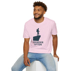 "Wander Often" Hiker on Cliff T-Shirt