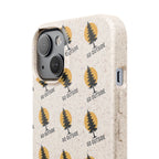 Biodegradable Phone Case — 'Go Outside' Recycled Eco-Friendly iPhone Cover